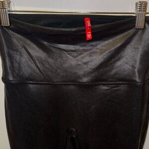 SPANX leather leggings